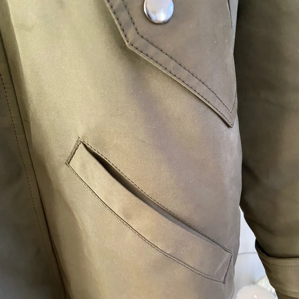 Lucky Brand Women’s Winter Sherpa Lined Stadium Coat - Picture 6 of 11
